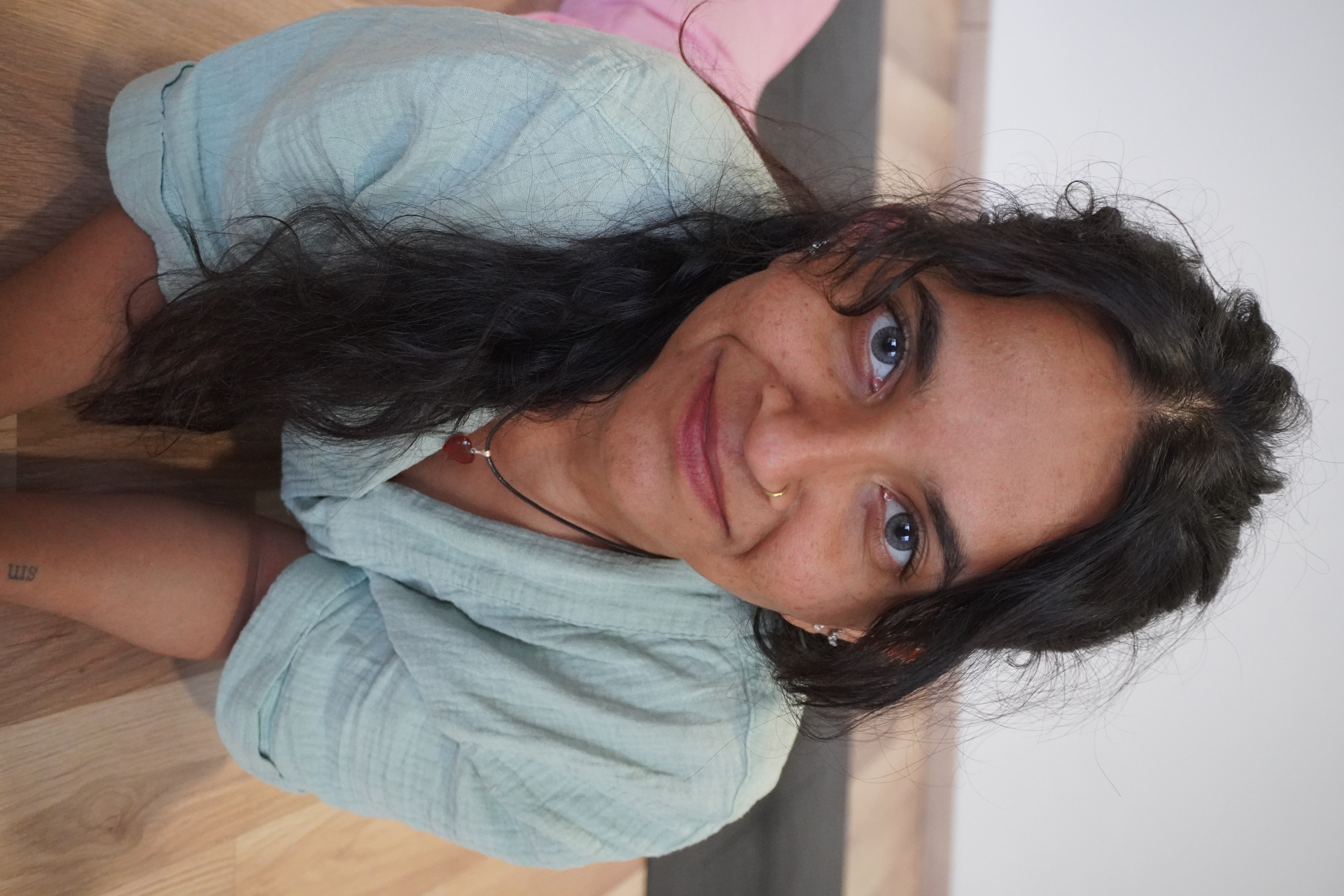Priyanka, founder of justnow YOGA — yoga and meditation teacher based in Prague